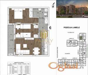 Trosoban stan 61m² na prodaju – idealan porodični dom