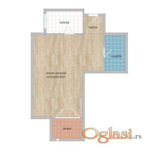 Stan NOVI SAD,TELEP - 31 m2 83700 €, ID: 1102470