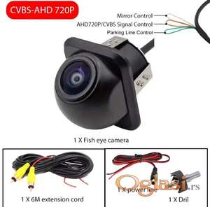 Rikverc auto kamera kvalitetna 720P