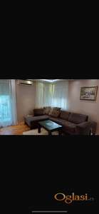 Izdaje se namešten dvosoban stan u Miše Dimitrijevića.