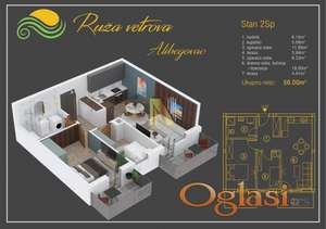 Dvoiposoban stan u kompleksu - direktna prodaja (bez provizije)