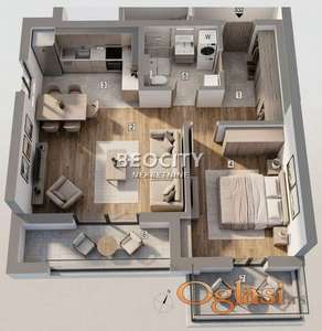 Surčin, Radiofar, Autoput za Zagreb, 1.5, 53m2