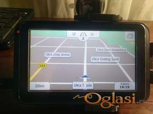 gps navigacija mio spirit 4900- nove mape, auto- kamion