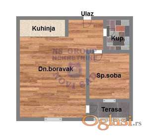 Svega 500 metara od Limana 4 - PDV - Dvosoban