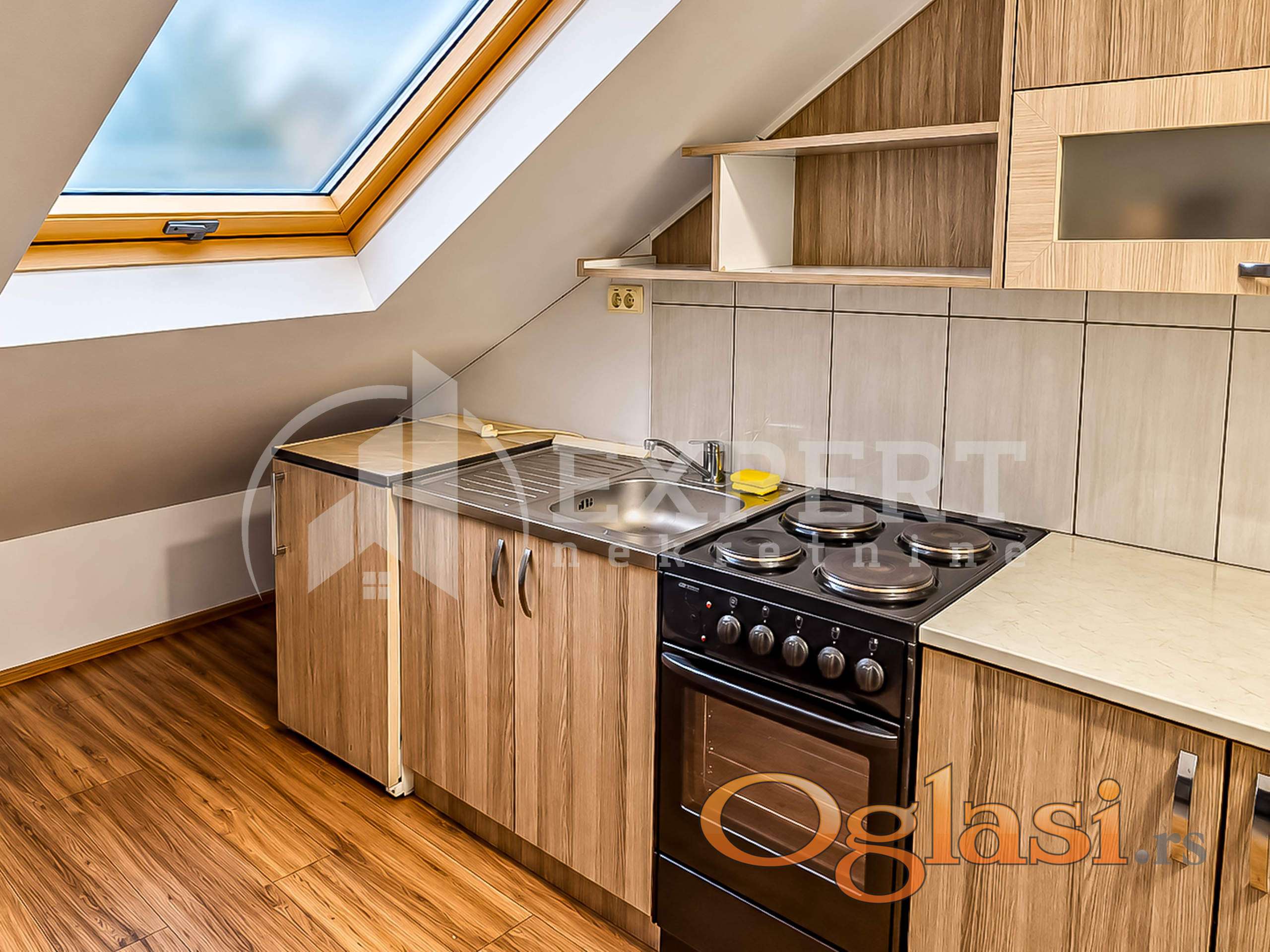 сдаётся квартира-студия возле Диф, 25m2 — фото