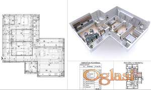 Četvorosoban stan - EXTRA kvalitet gradnje i opreme