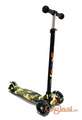 Trotinet Scooter do 60kg sa 4 tocka Svetleci Maskirni