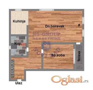 Dvosoban 51m2 Grbavica