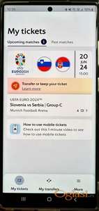 Prodajem/menjam ukupno 4 karte za utakmicu Slovenija -Srbija