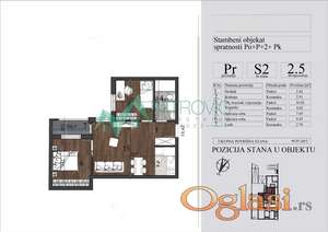 Nova Detelinara, novogradnja, povrat pdv-a! 