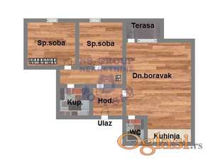 Trosoban stan na Bulevaru Evrope