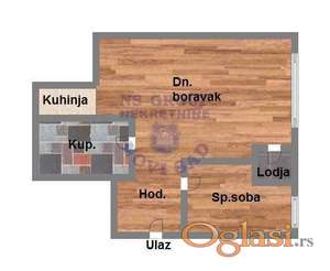 Komforan dvosoban stan u izgradnji!