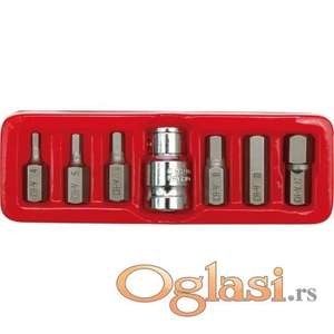 Imbus ključevi set 4mm-12mm, 7 komada