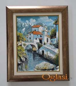 Ulje na platnu - Hercegovina, prelepa slika!