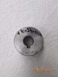 Remenica za motor na kajlu  F 70x24x13/1