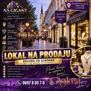 CENTAR,ULICA ZLATARA ,NA PRODAJU ULICNI LOKAL