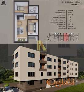 2.5 stan u izgradnji - Telep