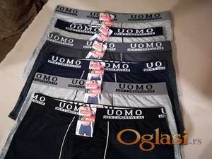 Nove muske pamucne bokserice Uomo u velikim brojevima 5XL 6XL 7XL Novo