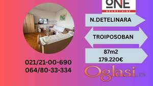 Na prodaju prostran i svetao dupleks stan površine 87m²!