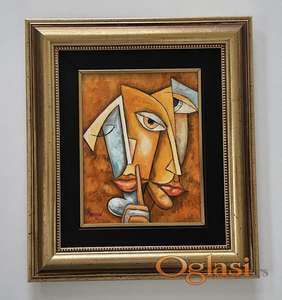 Ulje na platnu - Mala tisina, prelepa slika!