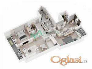 Telep, fenomenalan četvorosoban stan-izuzetna ponuda