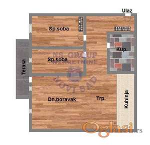 Na prodaju trosoban na Telepu