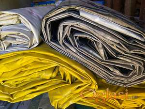 Iznajmljujem kamionske cerade za zaštitu od kiše