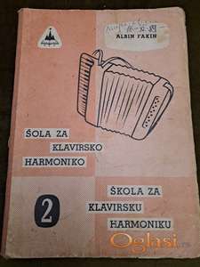 Albin Fakin, Škola za klavirski harmoniku. Cena: 200 dinara. Tel.060-58-58-153