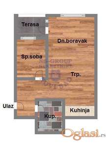 Dvosoban u izgradnji na mirnijoj lokaciji