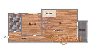 Dvosoban stan - 50m2 - Sremska kamenica