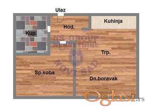34m2, Dvosoban stan u izgradnji