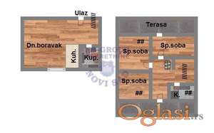 ~ Četvorosoban duplex sa PDV-om na Adicama ~