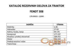 Fendt 308 LSA - Katalog rezervnih delova
