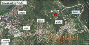 Beograd, opština Palilula, na prodaju njiva 42 ara