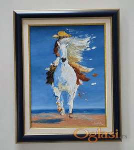 Ulje na platnu - Povratak Maestra, prelepa slika!