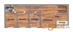 Četvorosoban stan u Petrovaradinu, 90m2