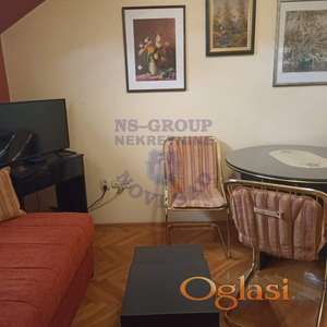 Izdaje se kompletno namešten trosoban dupleks površine 55 m² na Grbavici.