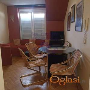 Izdaje se kompletno namešten trosoban dupleks površine 55 m² na Grbavici.