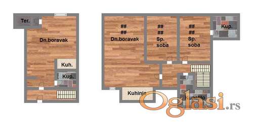 Bulevar Evrope,četvorosoban duplex izgradnja.
