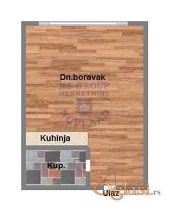 ***KOMFORNA GARSONJERA 31m2 U IZGRADNJI NA PODBARI*****