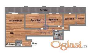 Odličan stan - 89m2 -  sa pdv-om