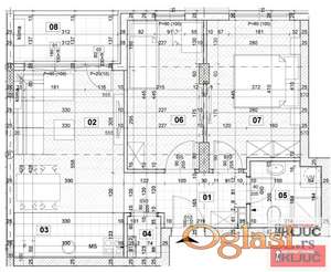 KOD LIMANA 4, 54m2, Dvoiposoban sa pdv, Izgradnja