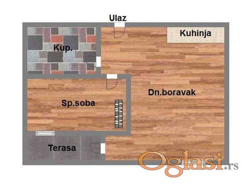Odličan dvosoban stan u izgradnji na Bulevaru Patrijarha pavla!
