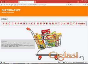 Online Supermarket Šoping web sajt