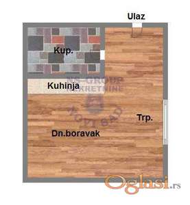 Garsonjera na Adicama 24m2