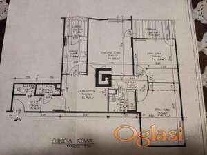 Odličan, Botanička bašta, 88m2, 3.0 ID#1899