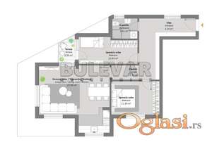 Novogradnja,Palilula, 3.0, 72 m2