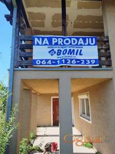Veternik-porodična kuća -P+1-ukupno 230 m2-nedovršena(2 stana)-165000 evra