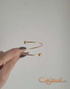 Prsten za salvete-boje zlata/manji