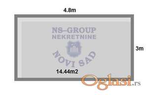 14m2 Garazno mesto u izgradnji